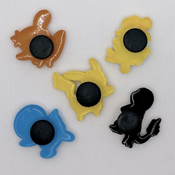 BOGO! Crocs Style Shoe Charms Jibbitz - POKEMON Pikachu & more 5 piece Set NEW - Picture 3 of 5